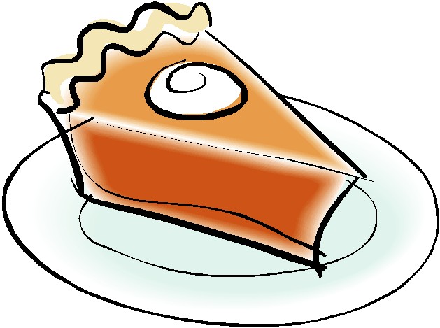 Clipart slice of pie