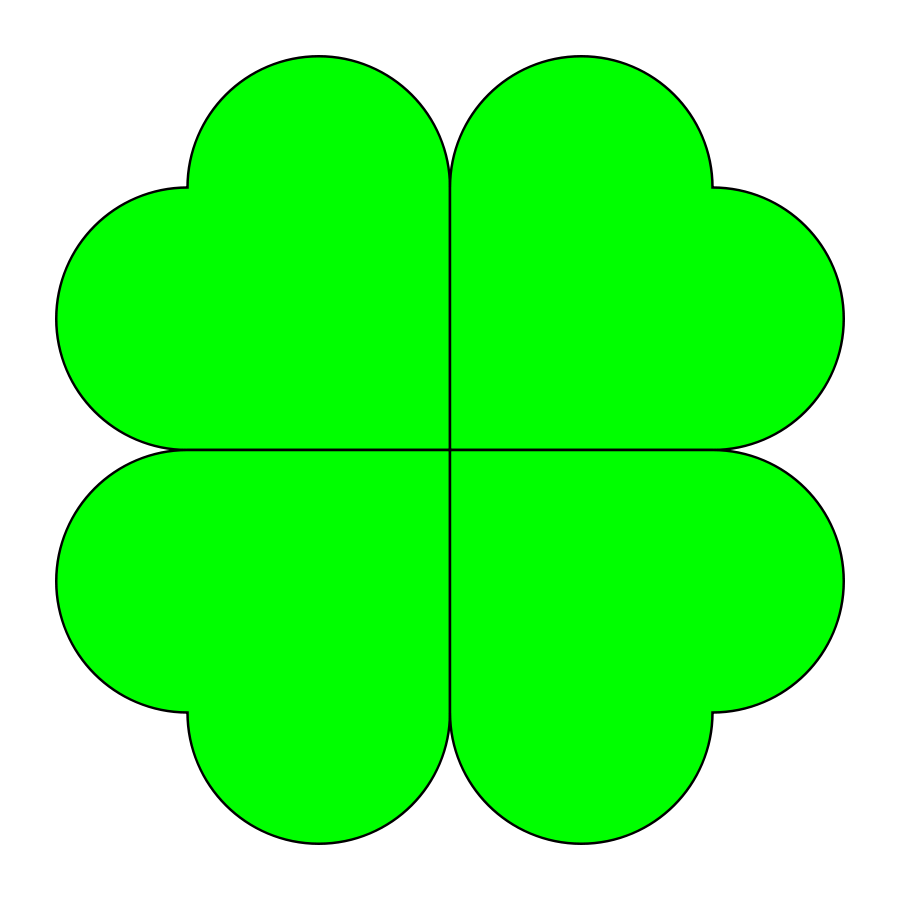 Picture Of A Four Leaf Clover | Free Download Clip Art | Free Clip ...