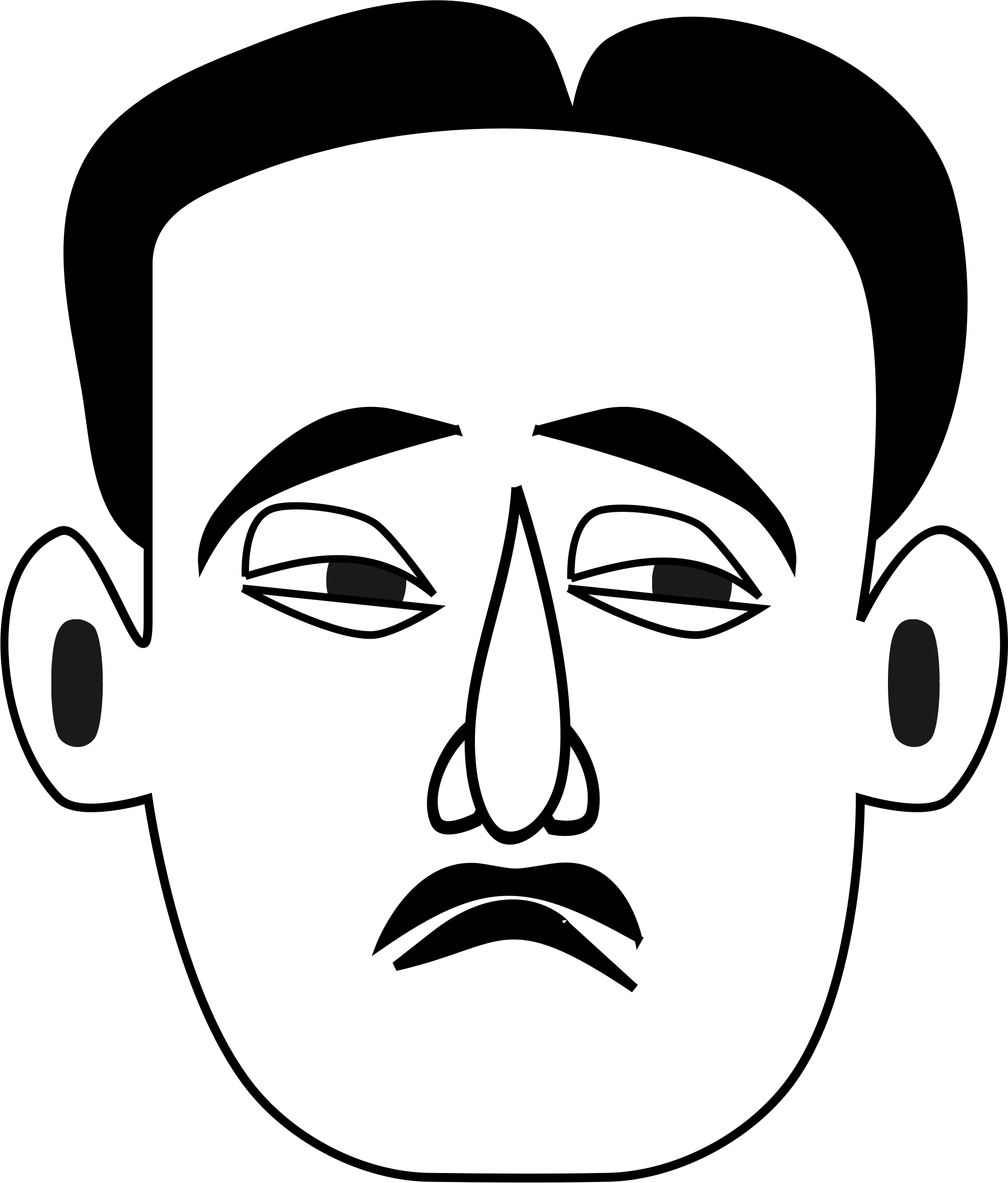 Sad Person Drawing - ClipArt Best