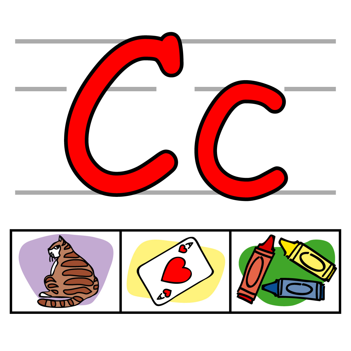 Letter C Clipart - Tumundografico