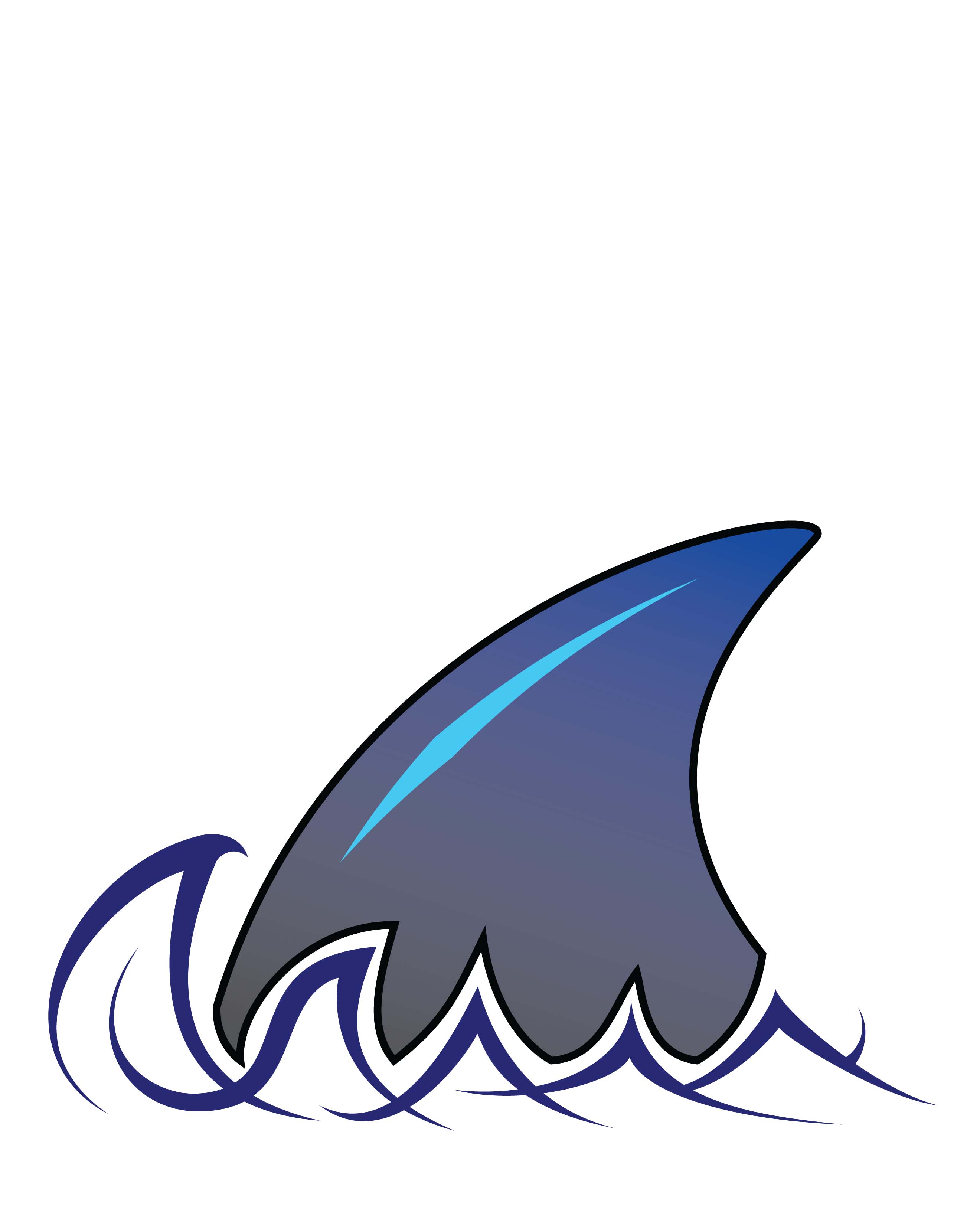 Shark fin clip art