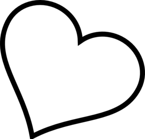 Black Heart Outlines - Free Clipart Images