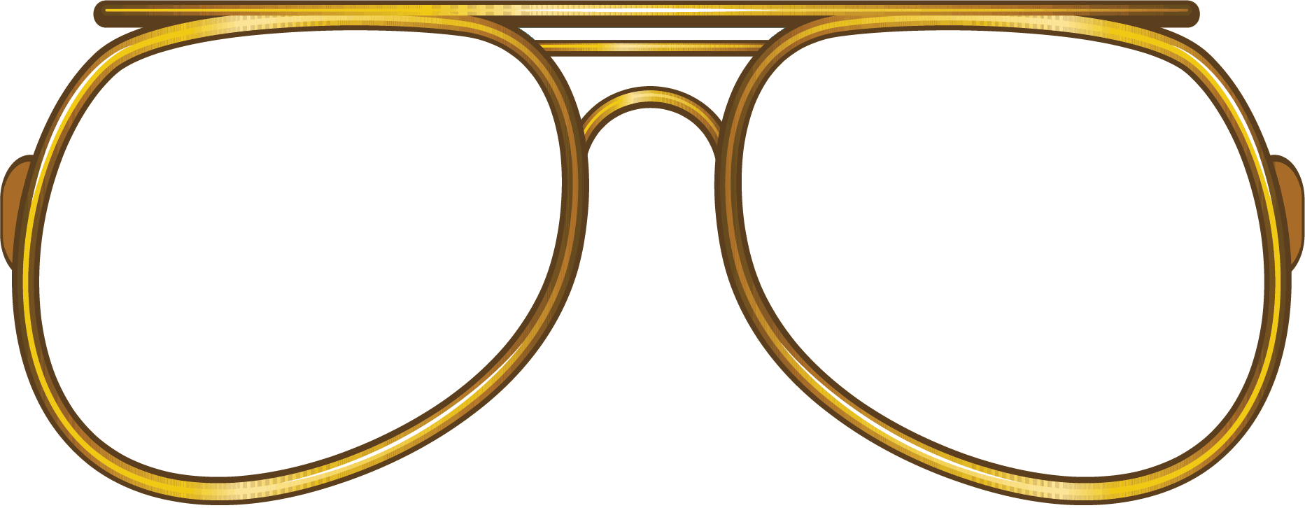 Round Eyeglasses Clipart