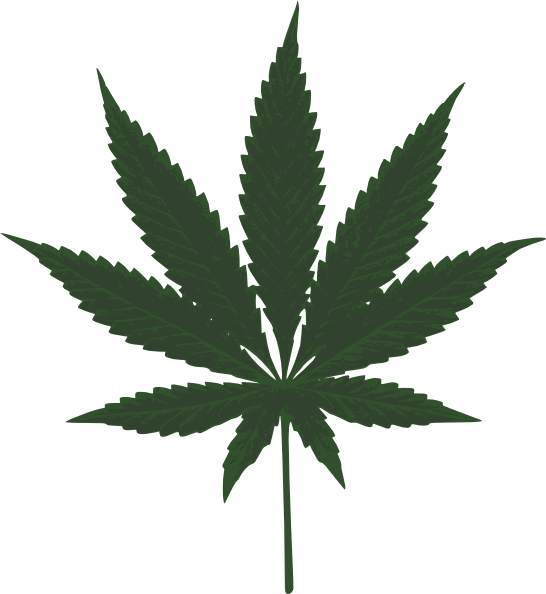 Cannabis Leaf Cartoon