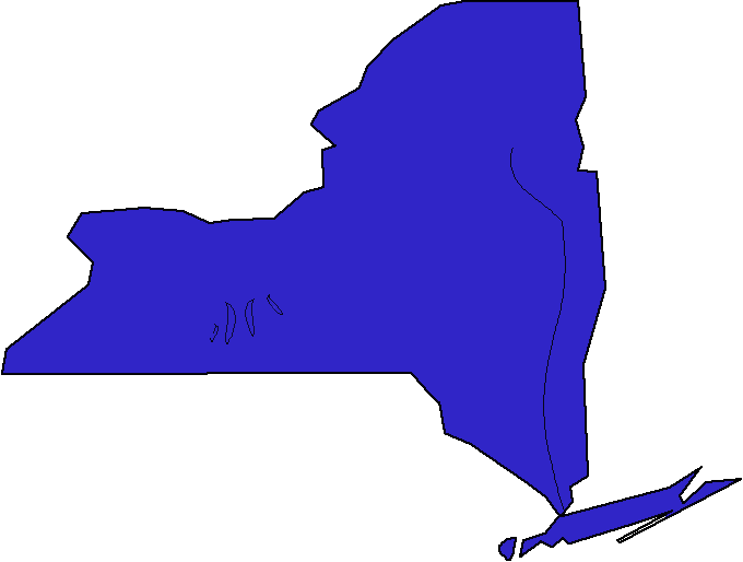 Outline Of Ny State - ClipArt Best