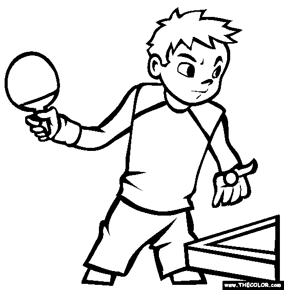 Table Tennis Cartoon - ClipArt Best