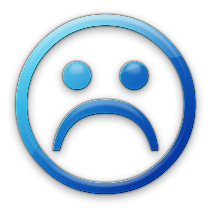 Sad Face Icon Style 2 #017891 Â» Icons Etc