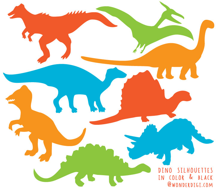 Dinosaur clip art | Etsy