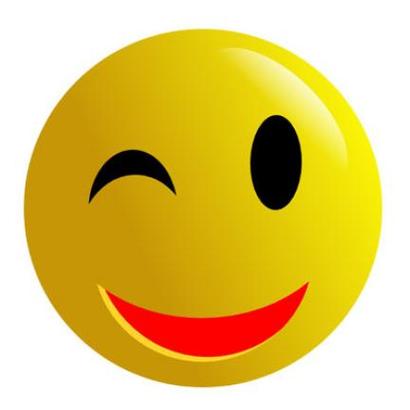 Happy Face Winking Clipart - Free to use Clip Art Resource