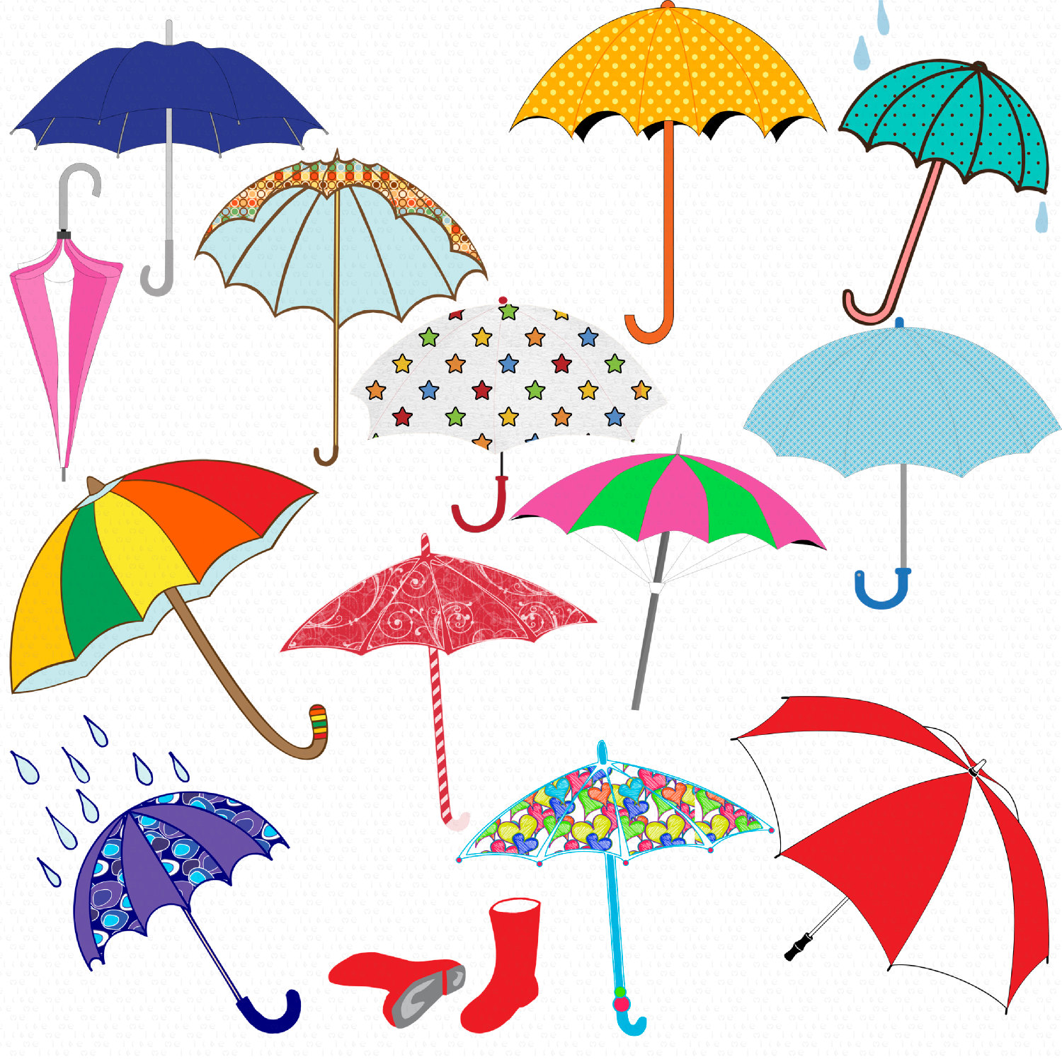 Pictures Of Umbrellas ClipArt Best