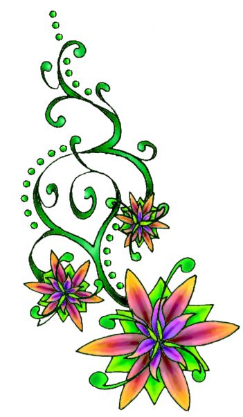 Flower Tattoo PNG Transparent Images | PNG All