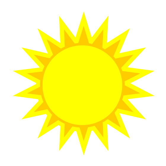 Sunshine clipart