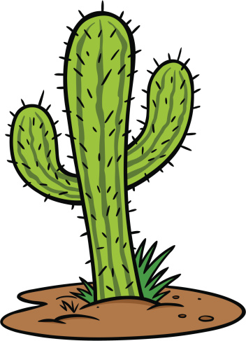 Saguaro Cactus Clip Art, Vector Images & Illustrations