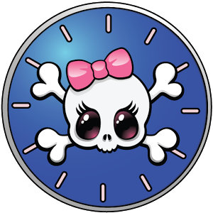 Girly Skull Clocks - FREE - Android Apps on Google Play