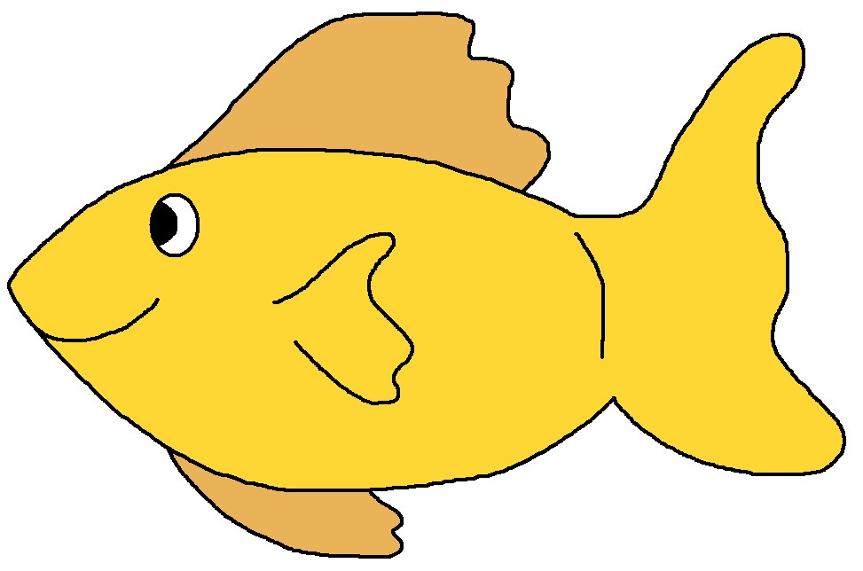 Yellow Fish Clipart