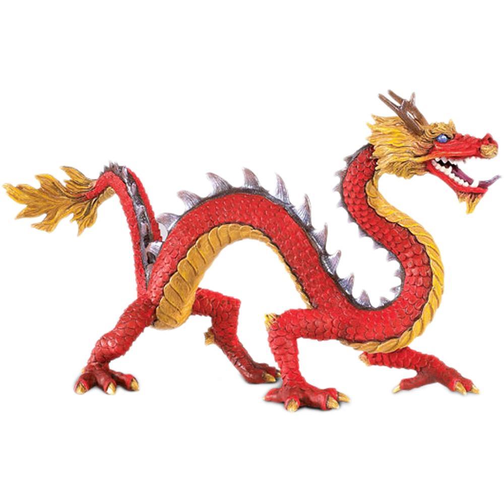 Safari Ltd Horned Chinese Dragon Collectable | Figurines & Action ...