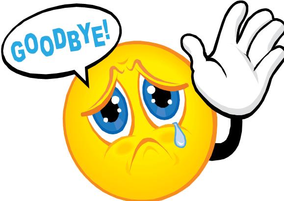 Funny Goodbye Clipart