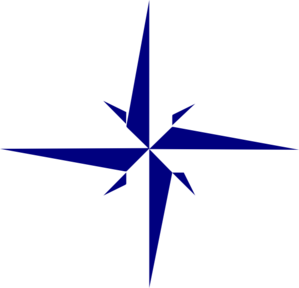 Clipart compass star