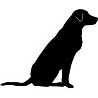 Labrador retriever, Labradors and Silhouette