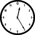 Arabic Numeral Clocks Hour 12 | ClipArt ETC