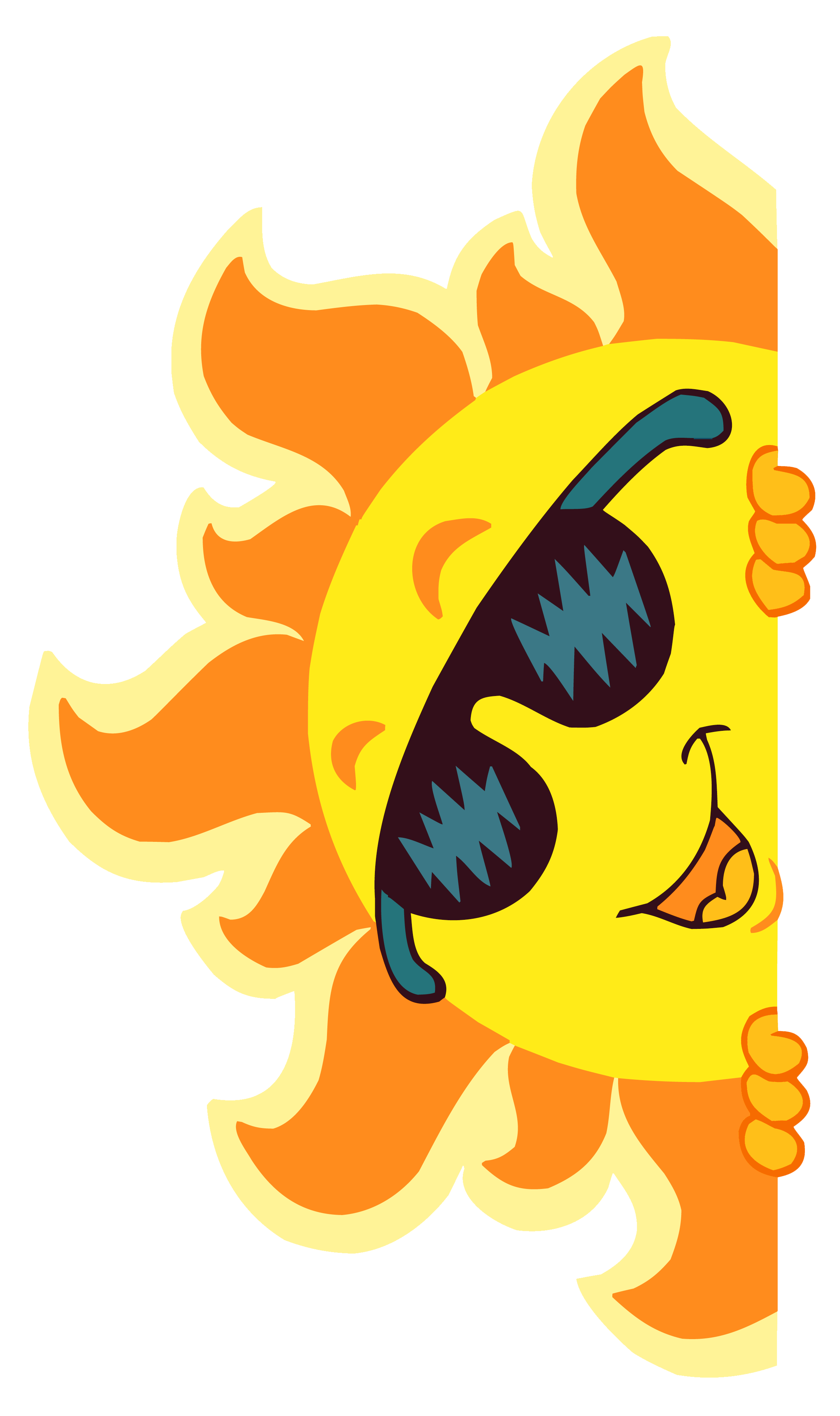 Smiling Sun Png Clipart Best