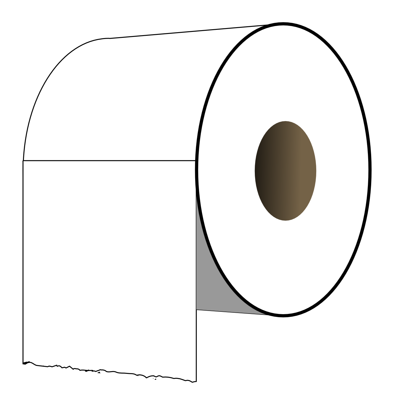 Toilet paper roll clip art - ClipartFox
