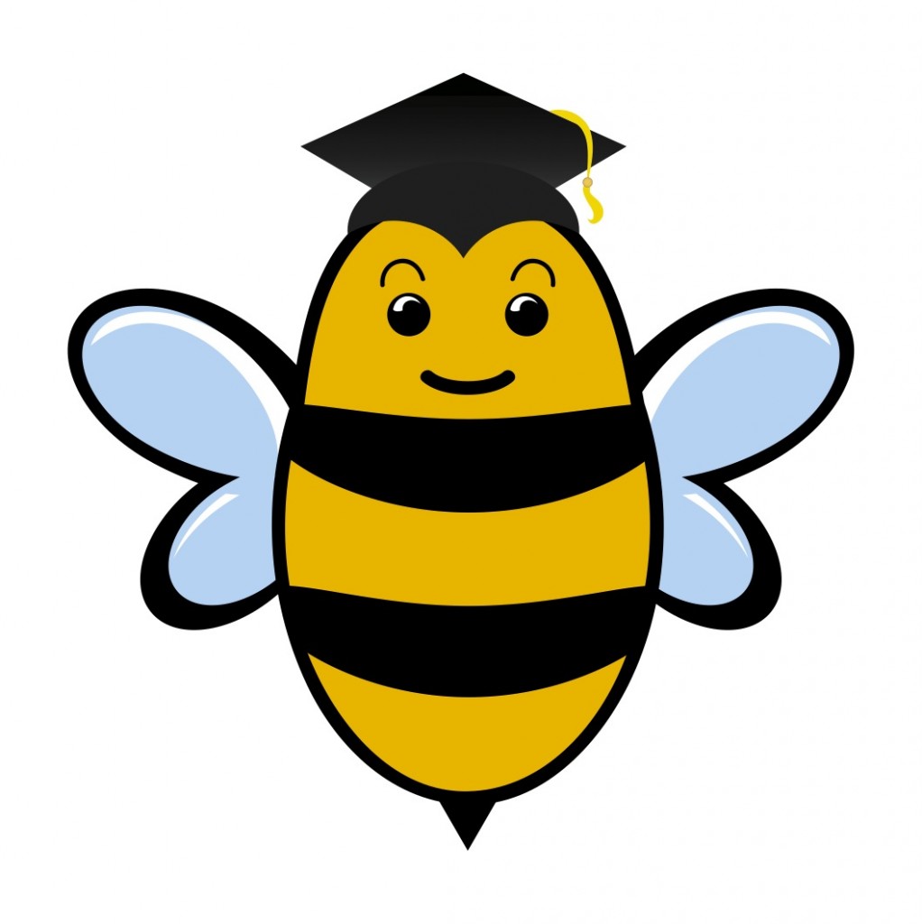 free clipart of cartoon bees - photo #42