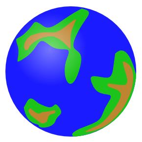 Free Clipart of Svg Globe