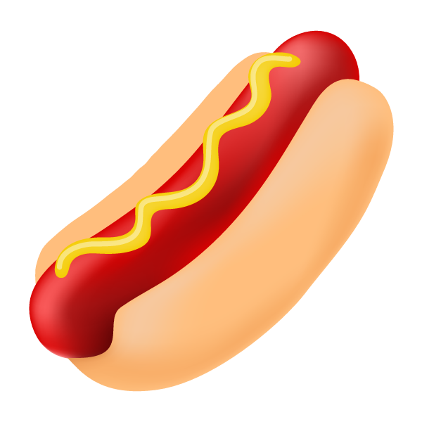 cartoon hot dog clipart - photo #8