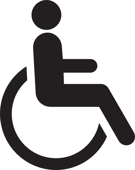 Disabled toilet clipart