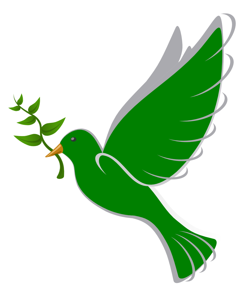 Peace dove clipart