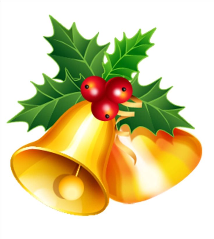Holiday bell free clipart