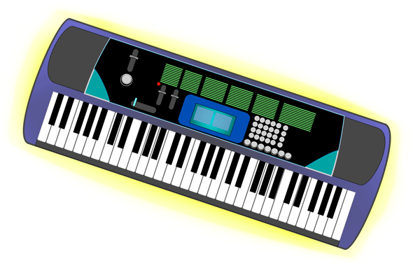 Music Keyboard Clipart