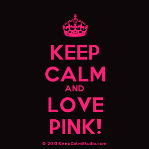Posters similar to 'Keep Calm and Love Pink' on Keep Calm Studio ...