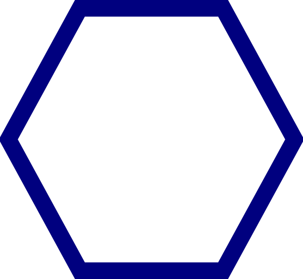 Hexagon Shape Clipart