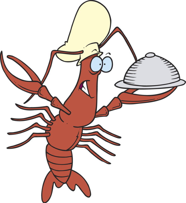 free cartoon lobster clip art - photo #26