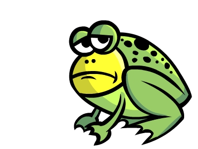 Meme Sad Frog Clipart