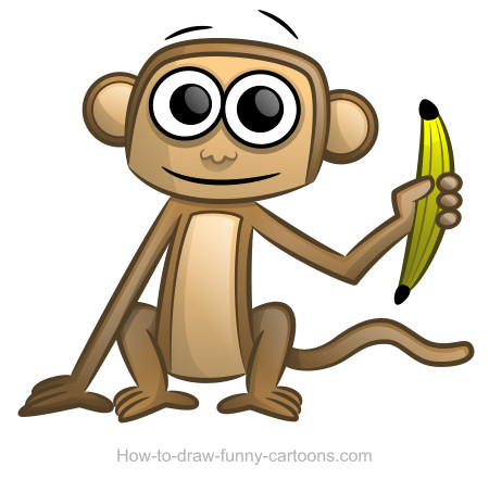 540 views Monkey drawings (Sketching + vector)