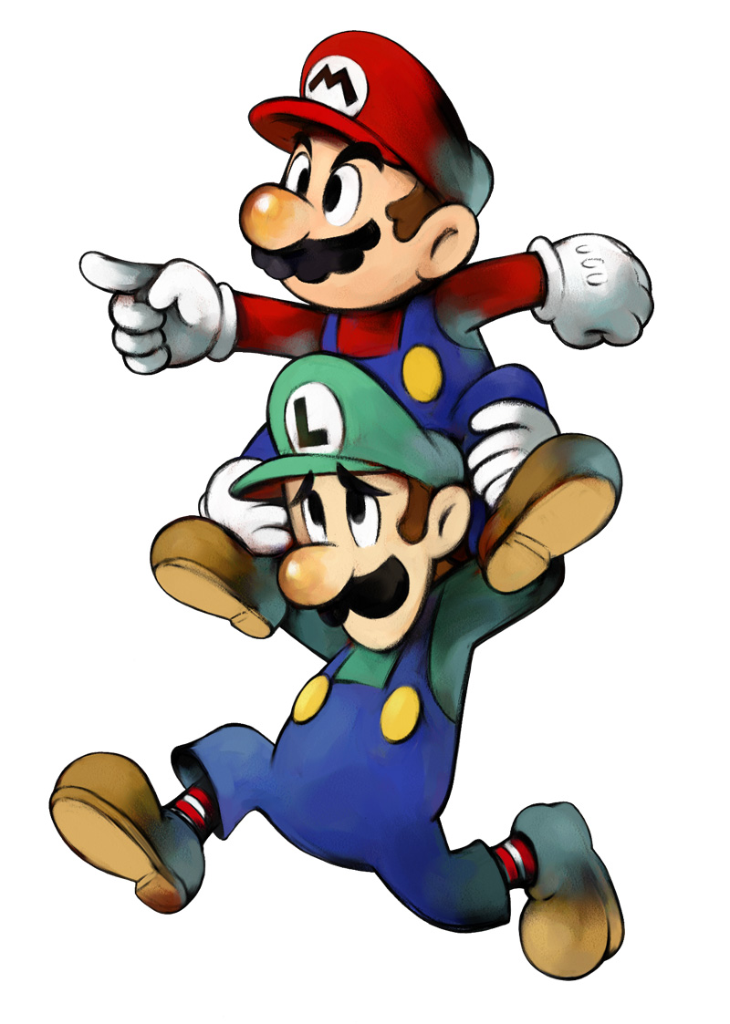 Mario And Luigi Clipart