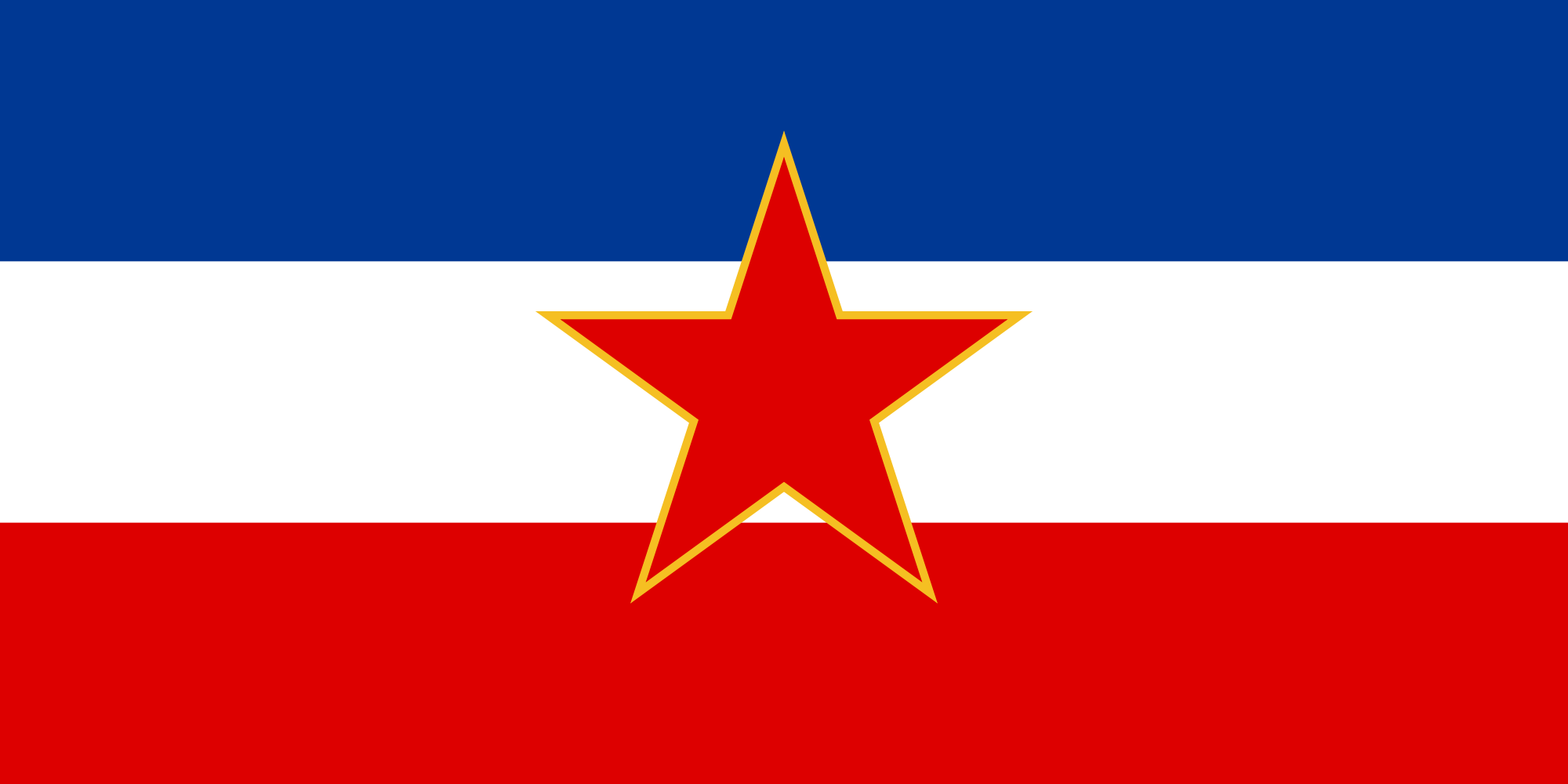 Flag Of Yugoslavia - ClipArt Best