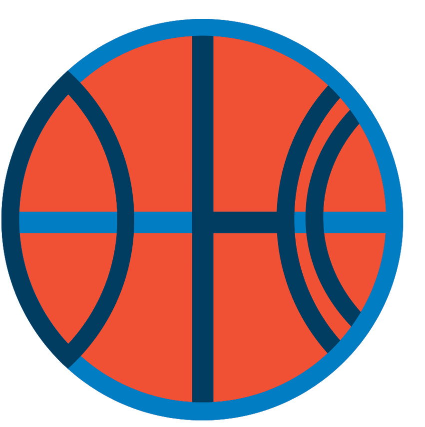 Basketball Ball Logo Clipart - Free to use Clip Art Resource