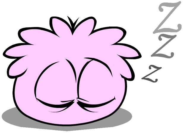 Image - Pink Puffle Sleeping.png - Puffles Wiki