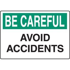 Workplace Safety Signs - Be Careful Avoid from Seton.ca, Stock ...