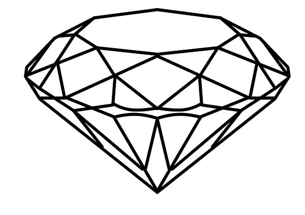 Diamond Shape Design Coloring Pages: Diamond Shape Design Coloring ...