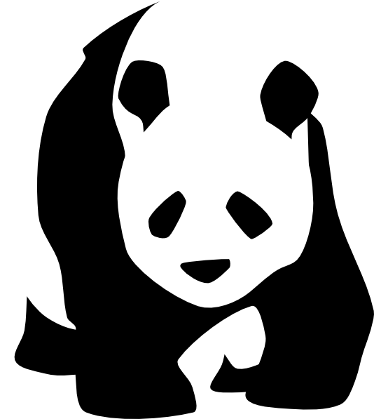 Panda Bear SVG Downloads - Animal - Download vector clip art online