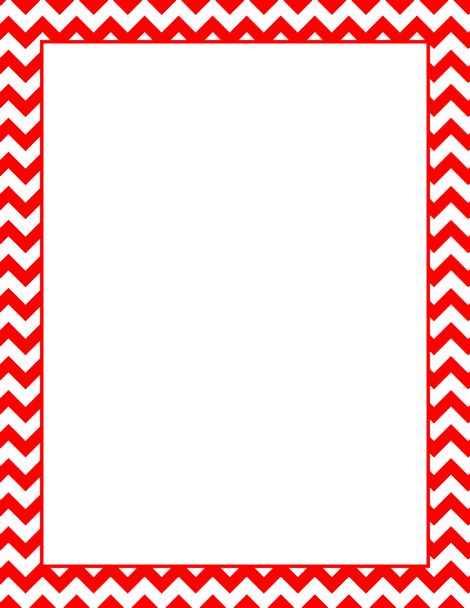 Red clipart border