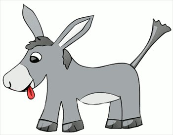 Clip art free donkey