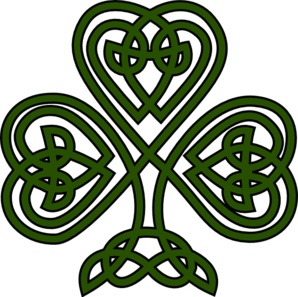 Celtic Shamrock Clip Art | Tatoo Ideas