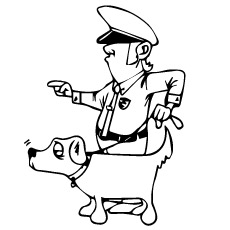 10 Best Police & Police Car Coloring Pages Your Toddler Will Love