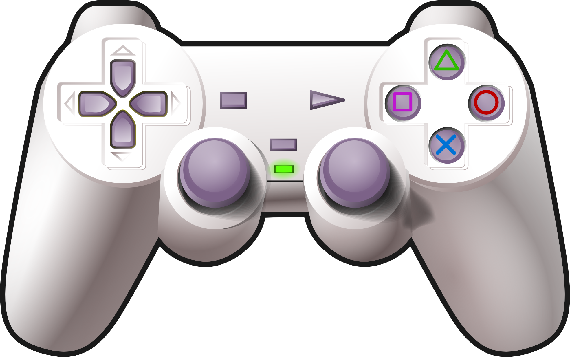 joystick ps 1 dweebs SVG